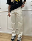 Jeans regular bianco straight '90s