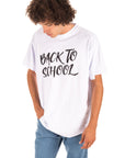 T shirt Benedetta School Bianca