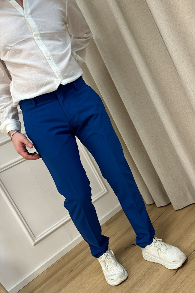 Pantaloni Bonnie slim fit gamba dritta