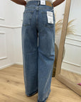 Jeans Tokyo lavaggio medio wide leg fit