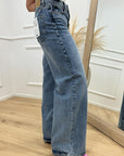 Jeans Tokyo lavaggio medio wide leg fit